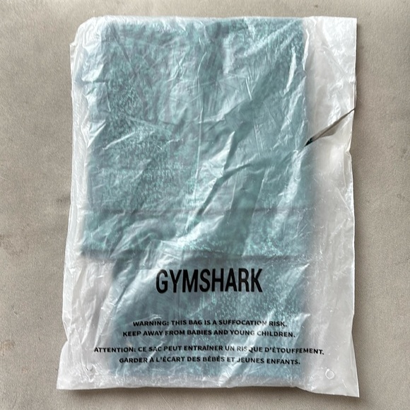 NWT Gymshark Adapt Seamless Emerald Green Animal Print Shorts - Picture 8 of 9